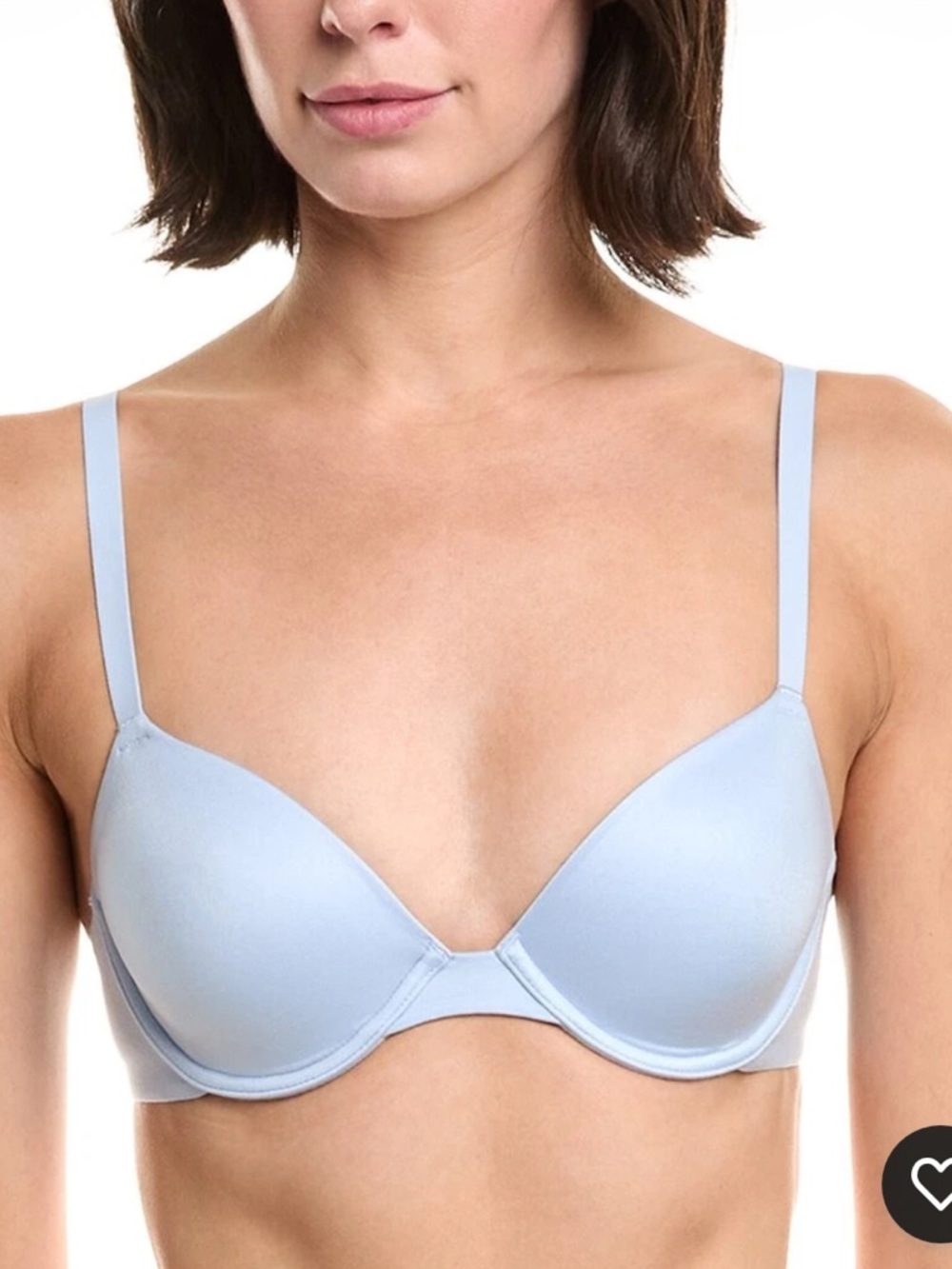 NWOT Natori Light Blue Revelation Contour Underwire Bra Size 32DD